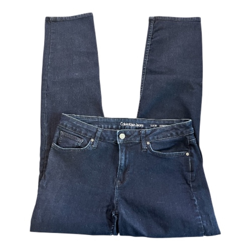 EUC Calvin Klein Ultimate Skinny blue jeans | size 12